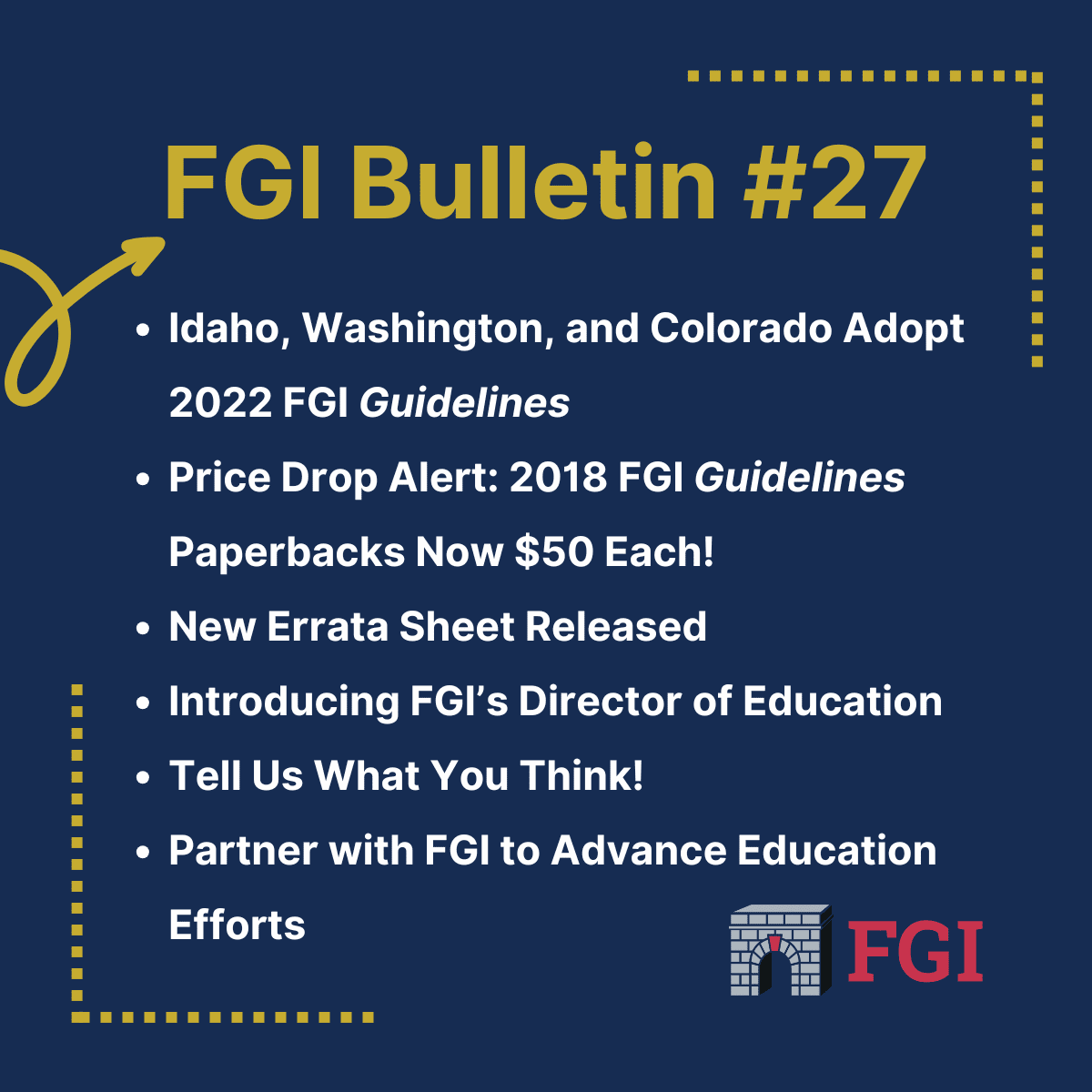 FGI Bulletin #27